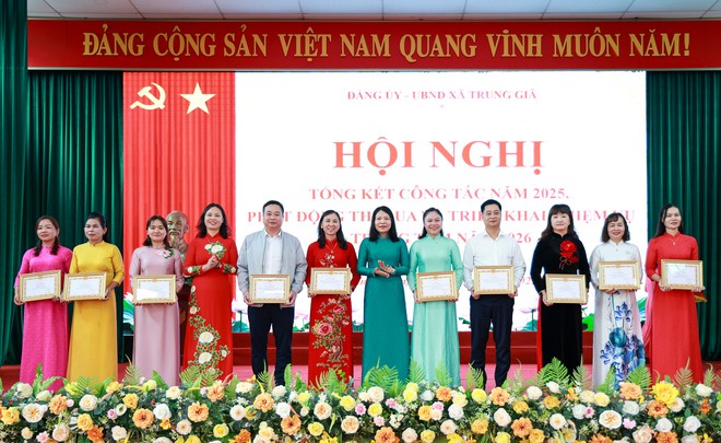 XÃ TRUNG GIÃ PHÁT ĐỘNG PHONG TRÀO THI ĐUA NĂM 2026- Ảnh 6.