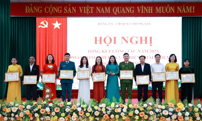 XÃ TRUNG GIÃ PHÁT ĐỘNG PHONG TRÀO THI ĐUA NĂM 2026- Ảnh 8.