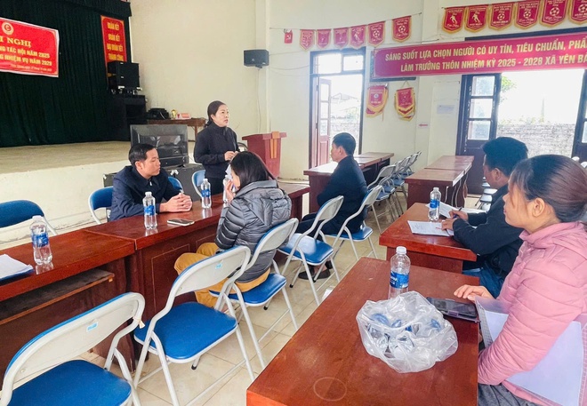 Xã Yên Bài thực hiện đánh giá phong trào " xây dựng và giữ gìn thôn, xóm, ngõ, sáng xanh - sạch - đẹp - an toàn- Ảnh 1.