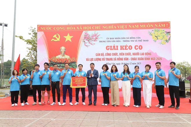 Sôi nổi giải kéo co xã Hồng Vân chào xuân Bính Ngọ 2026- Ảnh 11.