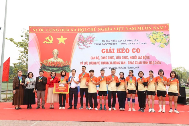 Sôi nổi giải kéo co xã Hồng Vân chào xuân Bính Ngọ 2026- Ảnh 12.