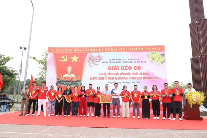 Sôi nổi giải kéo co xã Hồng Vân chào xuân Bính Ngọ 2026- Ảnh 13.