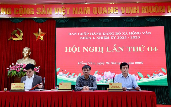 Đảng bộ xã Hồng Vân: Hội nghị Ban chấp hành Đảng bộ xã lần thứ tư: Đánh giá kết quả công tác năm 2025, quyết liệt lãnh đạo thực hiện nhiệm vụ năm 2026- Ảnh 2.
