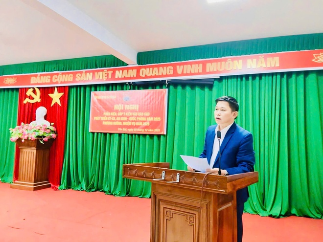 UB MTTQ xã Yên Bài tổ chức hội nghị góp ý, phản biện xã hội đối với báo cáo phát triển kinh tế - quốc phòng, an ninh năm 2025 và phương hướng nhiệm vụ năm 2026- Ảnh 1.