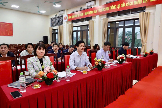 Hội nghị hiệp thương lần thứ nhất để thỏa thuận về cơ cấu, thành phần, số lượng giới thiệu người ứng cử đại biểu HĐND xã Hồng Vân nhiệm kỳ 2026-2031- Ảnh 2.