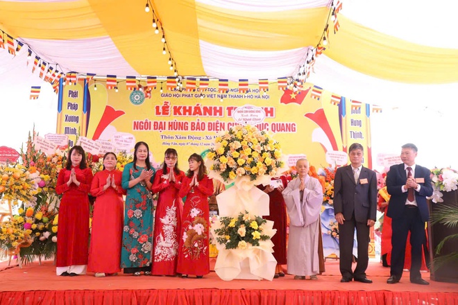Chùa Phúc Quang (thôn Xâm Động): Khánh thành ngôi Đại Hùng Bảo Điện- Ảnh 11.