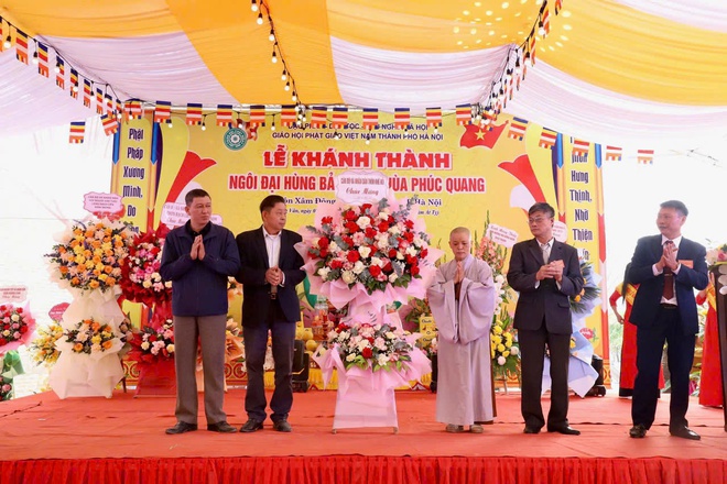 Chùa Phúc Quang (thôn Xâm Động): Khánh thành ngôi Đại Hùng Bảo Điện- Ảnh 8.