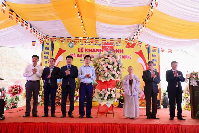 Chùa Phúc Quang (thôn Xâm Động): Khánh thành ngôi Đại Hùng Bảo Điện- Ảnh 7.