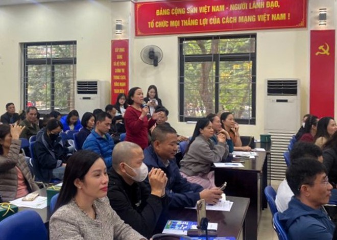 Khương Đình: Triển khai hỗ trợ hộ kinh doanh chuyển đổi từ thuế khoán sang kê khai và chuyển đổi lên doanh nghiệp- Ảnh 3.