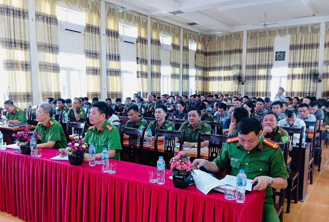 Công an xã Phú Nghĩa giao ban với lực lượng an ninh cơ sở- Ảnh 3.