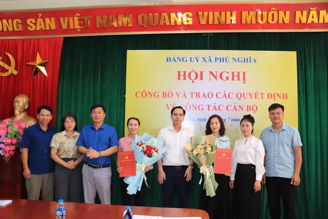 Xã Phú Nghĩa: Tổ chức tinh gọn, vận hành thông suốt chính quyền địa phương 2 cấp- Ảnh 5.