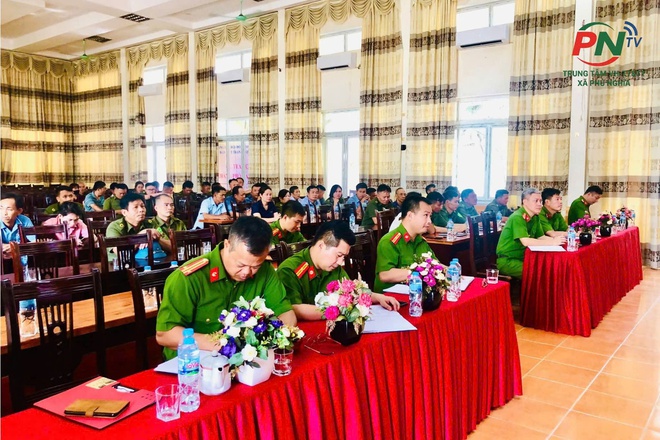 Công an xã Phú Nghĩa giao ban với lực lượng an ninh cơ sở- Ảnh 2.