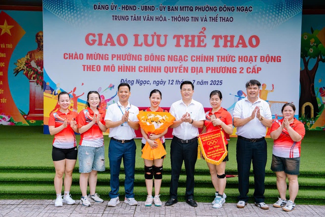 TIN GIAO LƯU THỂ THAO CHÀO MỪNG PHƯỜNG ĐÔNG NGẠC CHÍNH THỨC HOẠT ĐỘNG TỪ NGÀY 01/7/2025 THEO MÔ HÌNH CHÍNH QUYỀN ĐỊA PHƯƠNG 2 CẤP- Ảnh 9.