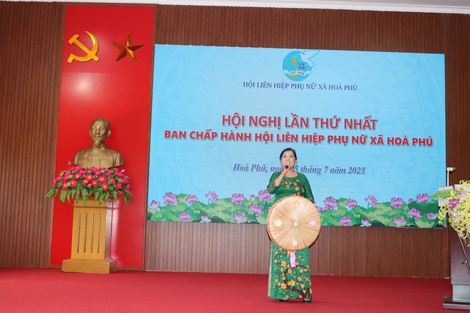Hội LHPN xã Hòa Phú: Tổ chức Hội nghị lần thứ Nhất BCH Hội LHPN xã

- Ảnh 4.