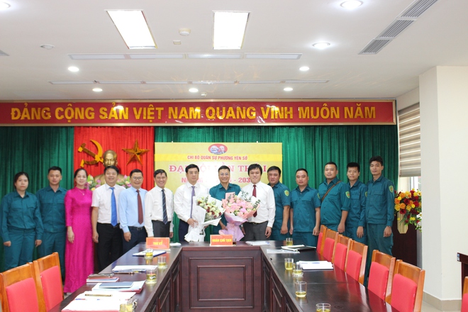 Đại hội Chi bộ Quân sự phường Yên Sở- Ảnh 2.