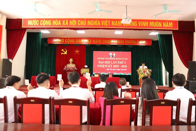 Các chi bộ tổ chức thành công Đại hội nhiệm kỳ 2025-2030- Ảnh 5.