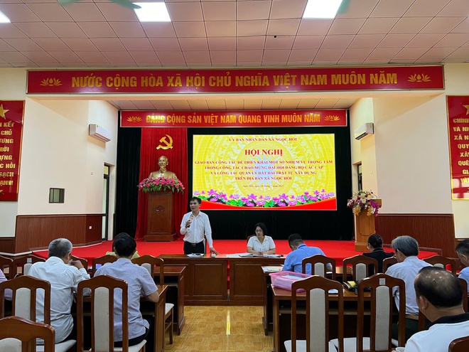 Hội Nghị: Giao ban công tác để triển khai một số nhiệm vụ trong công tác đại hội Đảng bộ các cấp và công tác quản lý đất đai trật xây dựng trên địa bàn xã Ngọc Hồi- Ảnh 1. Hội Nghị: Giao ban công tác để triển khai một số nhiệm vụ trong công tác đại hội Đảng bộ các cấp và công tác quản lý đất đai trật xây dựng trên địa bàn xã Ngọc Hồi- Ảnh 1.