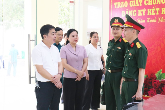 Hòa Phú: Tổ chức hội nghị đón tiếp Tiểu đoàn Trinh sát - Bộ Tư lệnh Thủ đô Hà Nội hành quân dã ngoại làm công tác Dân vận tại địa phương- Ảnh 5.