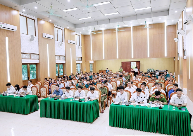 UBND XÃ THƯ LÂM TỔ CHỨC HỘI NGHỊ TRIỂN KHAI CÔNG TÁC PHÒNG, CHỐNG THIÊN TAI VÀ TÌM KIẾM CỨU NẠN ỨNG PHÓ CƠN BÃO SỐ 3.- Ảnh 2.