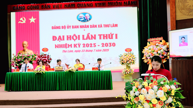 ĐẢNG BỘ UBND XÃ THƯ LÂM TỔ CHỨC ĐẠI HỘI ĐẢNG BỘ LẦN THỨ NHẤT, NHIỆM KỲ 2025-2030.- Ảnh 4.