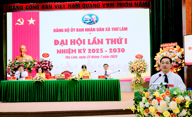 ĐẢNG BỘ UBND XÃ THƯ LÂM TỔ CHỨC ĐẠI HỘI ĐẢNG BỘ LẦN THỨ NHẤT, NHIỆM KỲ 2025-2030.- Ảnh 3.