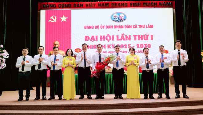 ĐẢNG BỘ UBND XÃ THƯ LÂM TỔ CHỨC ĐẠI HỘI ĐẢNG BỘ LẦN THỨ NHẤT, NHIỆM KỲ 2025-2030.- Ảnh 9.