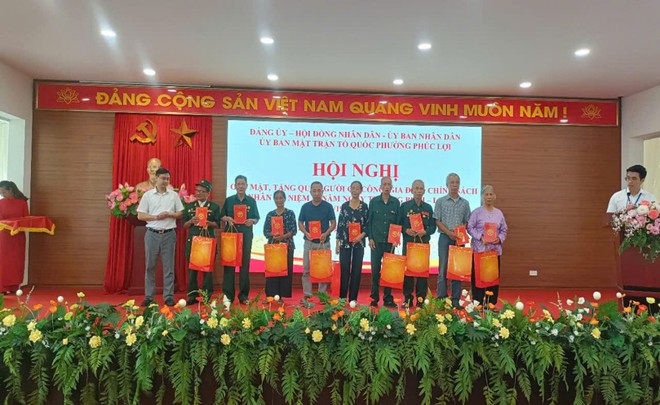 Phường Phúc Lợi: Nhiều hoạt động tri ân nhân ngày Thương binh – Liệt sĩ- Ảnh 9.