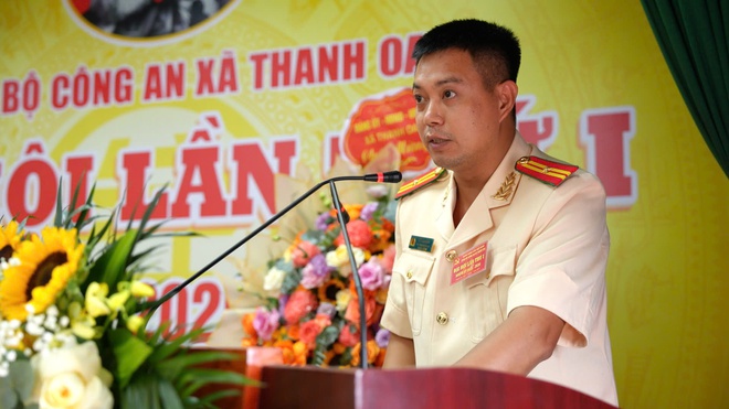 Đại hội Đảng bộ Công an xã Thanh Oai lần thứ I, nhiệm kỳ 2025-2030: Quyết tâm đáp ứng yêu cầu trong tình hình mới- Ảnh 6.
