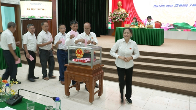 HĐND XÃ THƯ LÂM KHÓA I, NHIỆM KỲ 2021-2026 TỔ CHỨC KỲ HỌP THỨ HAI.- Ảnh 8.