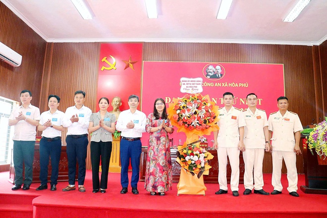 Đảng bộ Công an xã Hòa Phú tổ chức Đại hội lần thứ I, nhiệm kỳ 2025 -2030.- Ảnh 1.