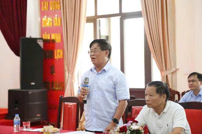 Đảng uỷ Xã Hồng Vân tổ chức hội nghị lấy ý kiến góp ý vào dự thảo Văn kiện Đại hội Đảng bộ xã lần thứ I, nhiệm kỳ 2025-2030- Ảnh 3.
