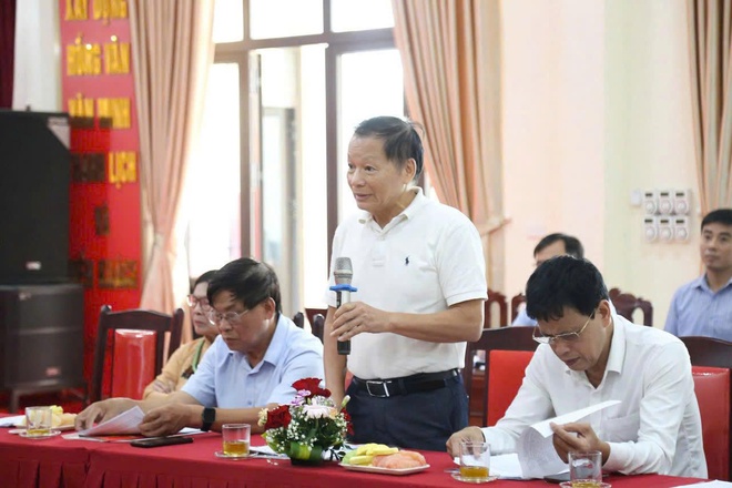 Đảng uỷ Xã Hồng Vân tổ chức hội nghị lấy ý kiến góp ý vào dự thảo Văn kiện Đại hội Đảng bộ xã lần thứ I, nhiệm kỳ 2025-2030- Ảnh 4.