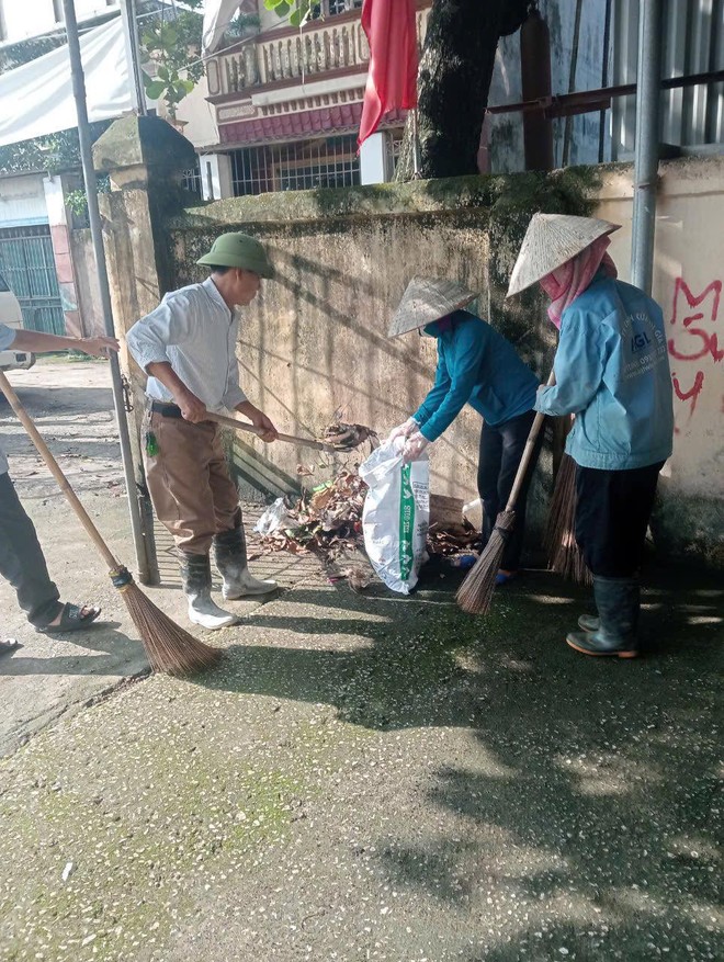 Xã Phú Nghĩa thực hiện chiến dịch tổng vệ sinh môi trường phòng chống dịch suốt xuất huyết- Ảnh 2.