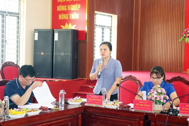 Xã Hòa Phú: Hội nghị xin ý kiến đóng góp ý kiến vào dự thảo báo cáo chính trị trình Đại hội đại biểu Đảng bộ xã Hòa Phú lần thứ I

- Ảnh 2.