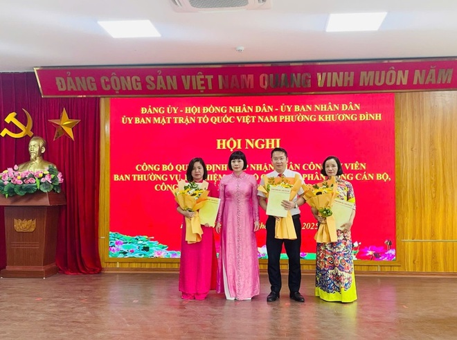 Khương Đình: Hoàn thiện bộ máy tổ chức theo mô hình mới, đảm bảo hiệu lực, hiệu quả- Ảnh 3.