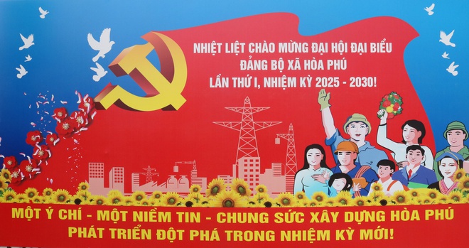 Đảng bộ xã Hòa Phú - Quyết tâm đổi mới, sáng tạo trong nhiệm kỳ 2025–2030- Ảnh 2.