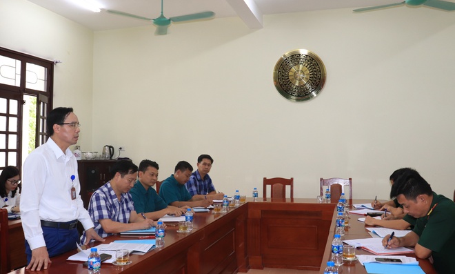 Đảng ủy, UBND xã Phú Nghĩa tiếp và làm việc với Tổ công tác của Ban Chỉ huy phòng thủ khu vực 2- Ảnh 2.