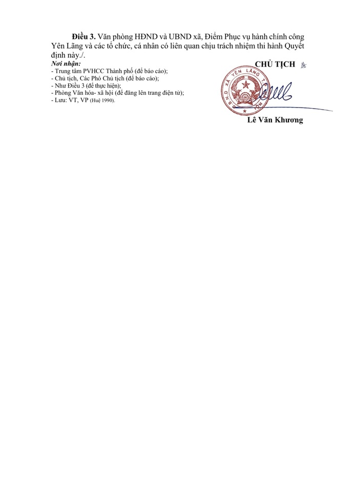 THÔNG BÁO CÔNG KHAI QUYẾT ĐỊNH VỀ VIỆC PHÊ DUYỆT QUY TRÌNH NỘI BỘ - QUY TRÌNH ĐIỆN TỬ GIẢI QUYẾT THỦ TỤC HÀNH CHÍNH LĨNH VỰC HỘ TỊCH THUỘC THẨM QUYỀN CỦA UBND XÃ- Ảnh 2.