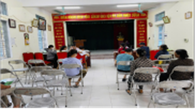 Phòng giao dịch Ngân hàng Chính sách xã hội Thanh Oai tổ chức đối chiếu, phân loại nợ- Ảnh 3.