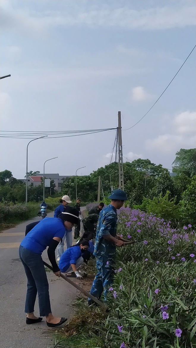 Tuổi trẻ Tiểu đoàn S300, Trung đoàn 64 tham gia vệ sinh môi trường chào mừng Đại lễ kỷ niệm 80 năm Cách mạng Tháng Tám (19/8) và Quốc khánh (2/9)- Ảnh 3.