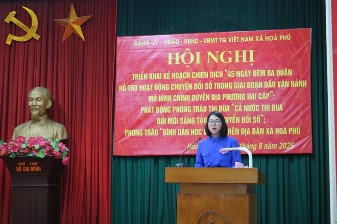 Hội nghị triển khai kế hoạch thực hiện chiến dịch 45 ngày đêm ra quân hỗ trợ chuyển đổi số- Ảnh 4.