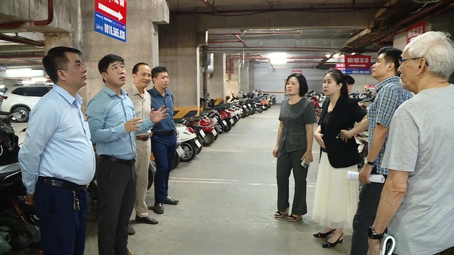 Ban Kinh tế- Ngân sách HĐND phường Hà Đông giám sát việc thực hiện các quy định của pháp luật về công tác PCCC tại một số tòa chung cư trên địa bàn- Ảnh 3.