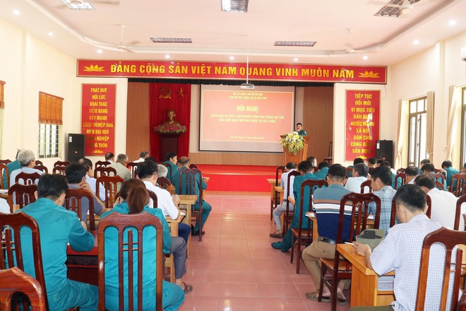Hội nghị triển khai rà soát, nắm nguồn công dân trong độ tuổi sẵn sàng nhập ngũ năm 2026 tại các thôn- Ảnh 1.