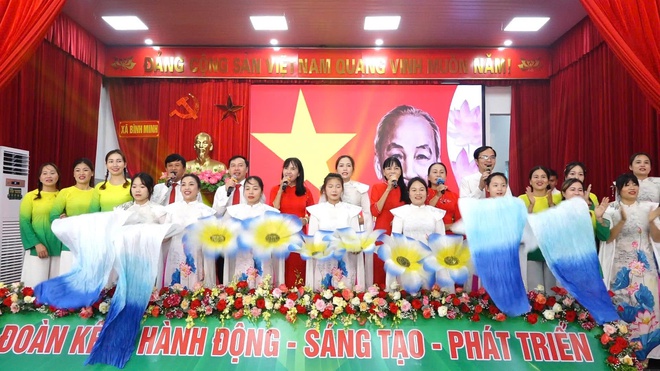 Đại hội hội nông dân xã Bình Minh hướng tới nông nghiệp sạch, nông dân số, môi trường xanh- Ảnh 6.