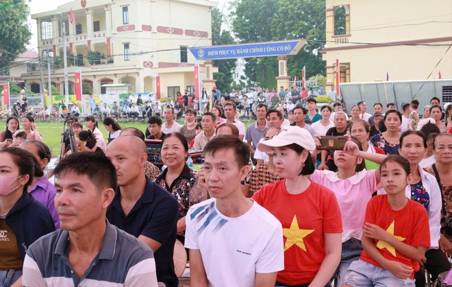 ĐẢNG UỶ - HĐND - UBND XÃ CỔ ĐÔ TỔ CHỨC CHƯƠNG TRÌNH VĂN NGHỆ, TIẾP SÓNG TRỰC TIẾP LỄ KỶ NIỆM, DIỄU BINH, DIỄU HÀNH CHÀO MỪNG 80 NĂM NGÀY QUỐC KHÁNH 2/9- Ảnh 5.
