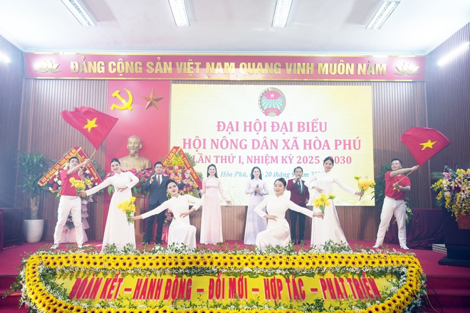Đại hội đại biểu Hội Nông dân xã Hòa Phú lần thứ I, nhiệm kỳ 2025 -2030 thành công tốt đẹp- Ảnh 10.