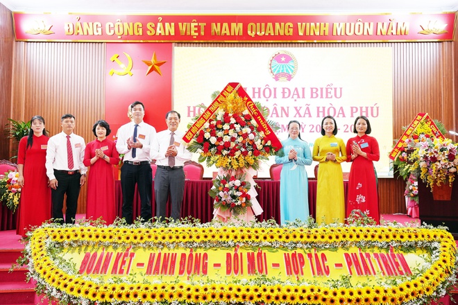 Đại hội đại biểu Hội Nông dân xã Hòa Phú lần thứ I, nhiệm kỳ 2025 -2030 thành công tốt đẹp- Ảnh 3.