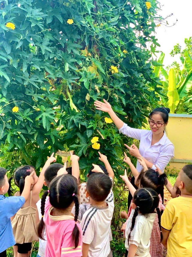 CÔ LƯƠNG THỊ XUYẾN – GIÁO VIÊN TRƯỜNG MẦM NON TẢN HỒNG XÃ CỔ ĐÔ, CÔ GIÁO YÊU NGHỀ, MẾN TRẺ. - Ảnh 3.
