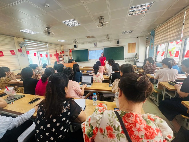 Khương Đình: Hướng dẫn nhiệm vụ các môn học và tập huấn ứng dụng công nghệ thông tin khối THCS- Ảnh 6.