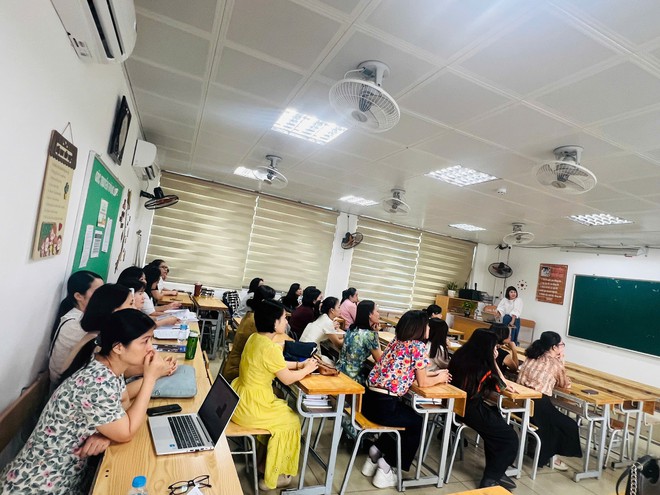 Khương Đình: Hướng dẫn nhiệm vụ các môn học và tập huấn ứng dụng công nghệ thông tin khối THCS- Ảnh 3.